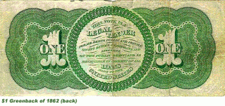The original greenback, from whence the name comes